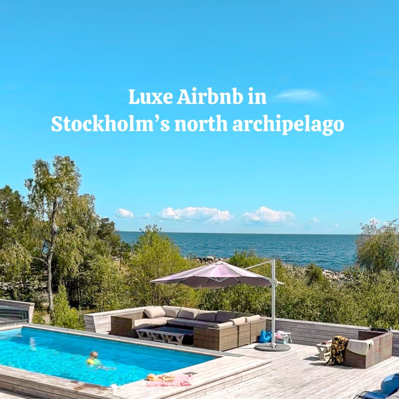 Gorgeous Airbnb in the north Stockholm archipelago