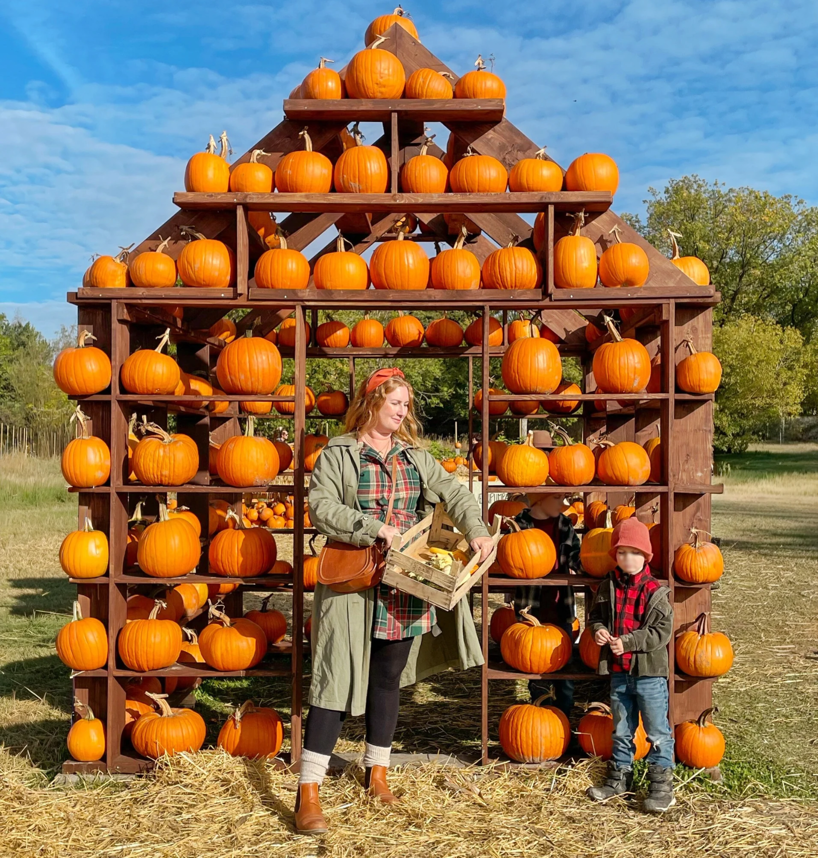 Pumpkin picking outside Stockholm – Thorslunda Gård pumpkin patch